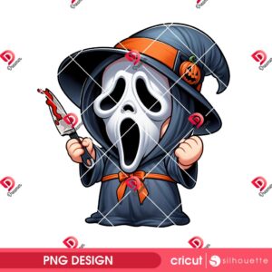 Baby Ghostface PNG, Baby Horror Halloween 2025 PNG