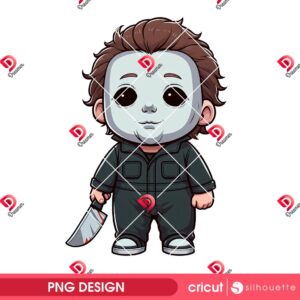Baby Michael Myers PNG, Baby Horror Killer Myers PNG, Halloween 2025 PNG