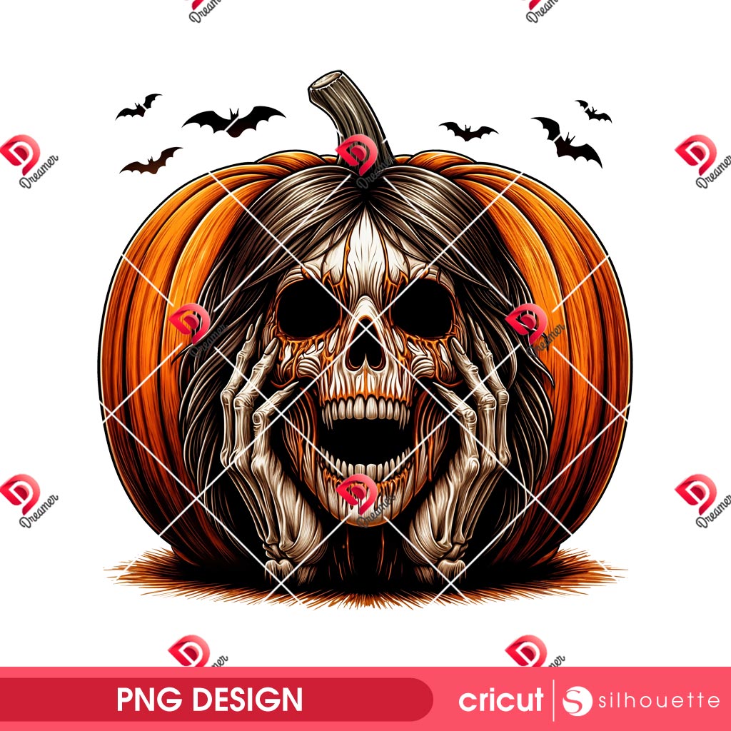 Horror Pumpkin Skull Face PNG, Horror Skeleton Halloween 2025 PNG 1 Horror Pumpkin Skull Face PNG, Horror Skeleton Halloween 2025 PNG