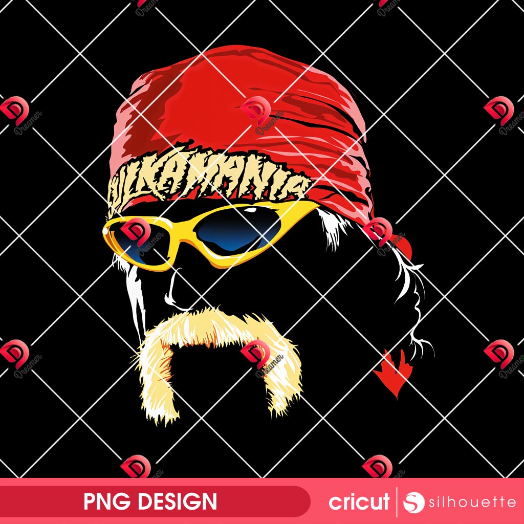 Hulk Hogan Face Illustration PNG, RIP Hulkamania PNG File 1 Hulk Hogan Face Illustration PNG, RIP Hulkamania PNG File