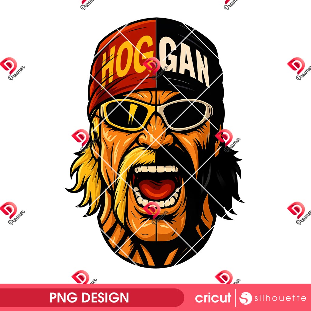 Hulk Hogan Face RIP Hulkamania PNG 2 Hulk Hogan Face RIP Hulkamania PNG