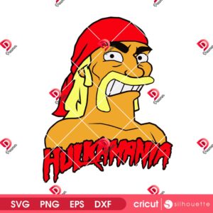 Hulkamania The Simpson Inspired SVG PNG, RIP Hulk Hogan 2025 SVG PNG