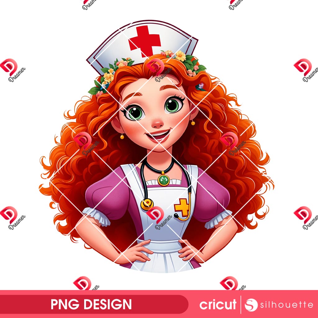 Merida Nurse PNG, Disney Princess Nurse In Hospital PNG 2 Merida Nurse PNG, Disney Princess Nurse In Hospital PNG