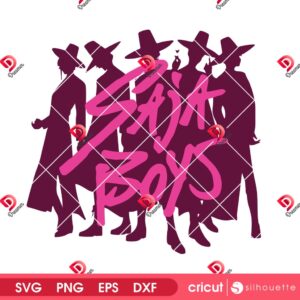 Saja Boys Design SVG PNG EPS DXF, Kpop Demon Hunters SVG PNG EPS DXF