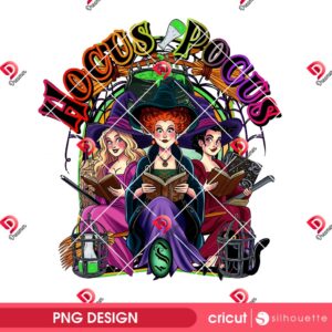 Sanderson Sisters Hocus Pocus PNG, Retro Hocus Pocus Witches Halloween PNG