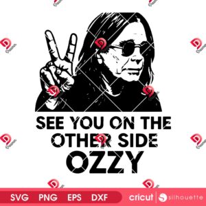 See You On The Other Side Ozzy SVG PNG, Ozzy Osbourne SVG PNG