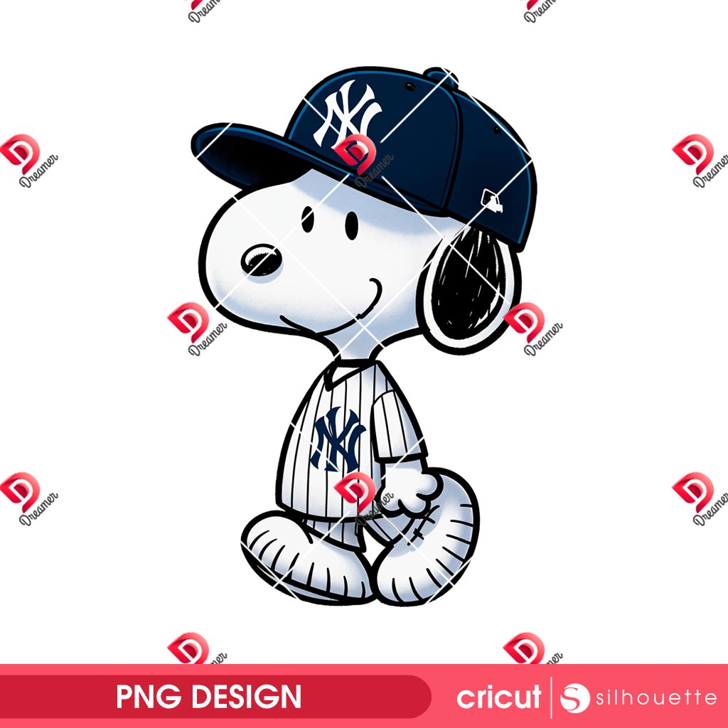 Snoopy New York Yankees Baseball PNG, Peanuts Yankees MLB Sport Snoopy PNG 1 Snoopy New York Yankees Baseball PNG, Peanuts Yankees MLB Sport Snoopy PNG