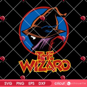 The Wizard SVG PNG EPS DXF Design