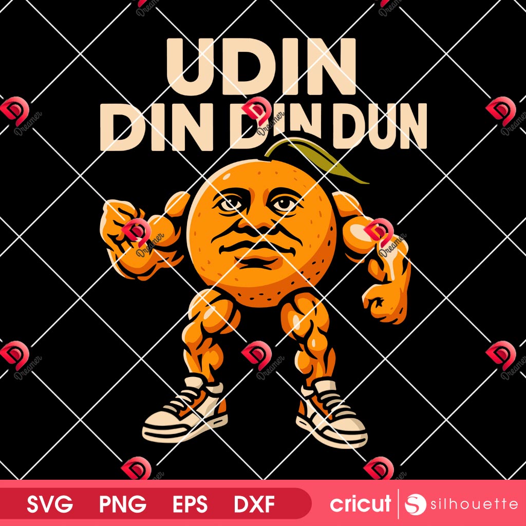 Udin Din Din Dun SVG PNG, Italian Brainrot Characters SVG PNG 2 Udin Din Din Dun SVG PNG, Italian Brainrot Characters SVG PNG
