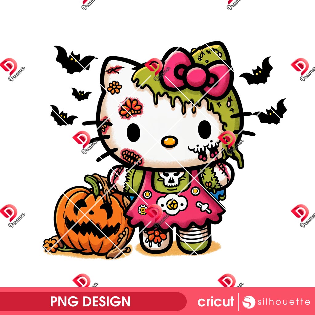 Zombie Hello Kitty PNG, Hello Kitty Costume Zombie Halloween PNG, Kitty Spooky Vibes Halloween 2025 PNG 2 Zombie Hello Kitty PNG, Hello Kitty Costume Zombie Halloween PNG, Kitty Spooky Vibes Halloween 2025 PNG