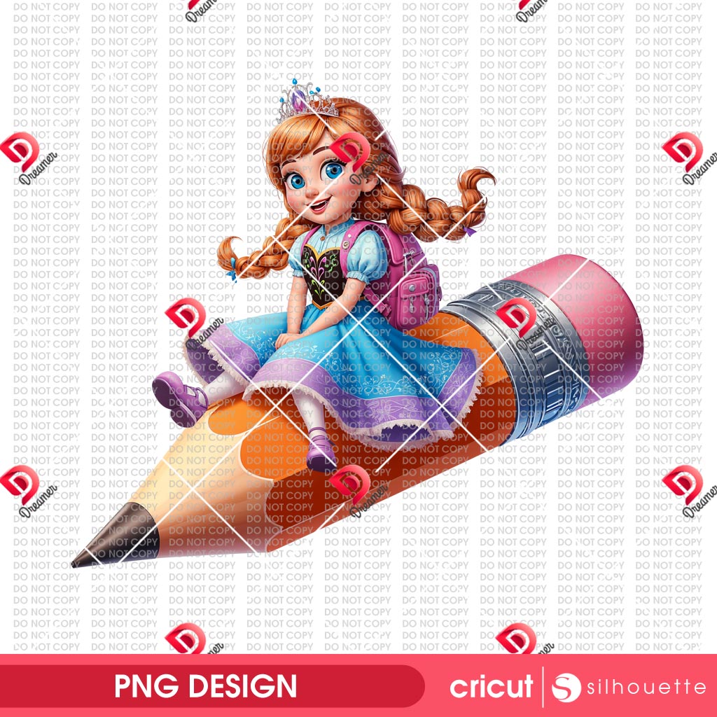 Anna Princess With Pencil PNG, Baby Anna Princess Back To School PNG, Disney Princess First Day Of School PNG 1 Anna Princess With Pencil PNG, Baby Anna Princess Back To School PNG, Disney Princess First Day Of School PNG