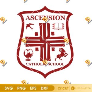 Ascension Catholic School Logo SVG PNG