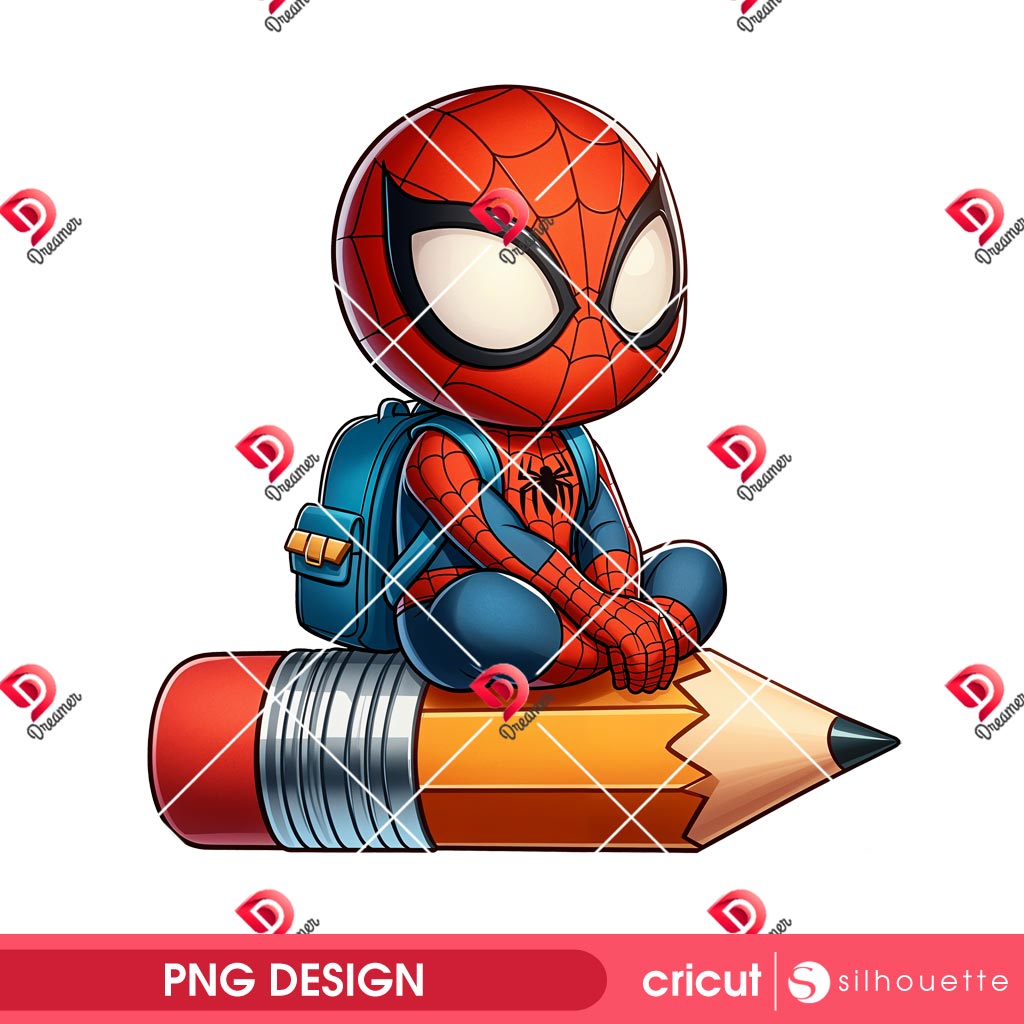 Baby Spiderman Back To School PNG, Superhero Spideman First Day Of School PNG 1 Baby Spiderman Back To School PNG, Superhero Spideman First Day Of School PNG
