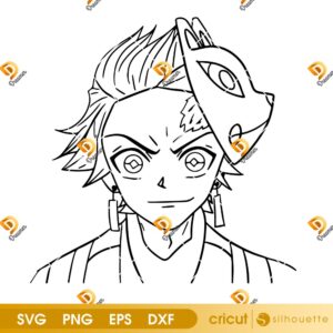 Demon Slayer Character SVG PNG, Kimetsu No Yaiba SVG PNG, Anime Demon Slayer SVG PNG
