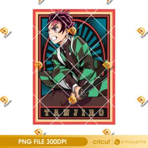 Demon Slayer Tanjiro PNG, Cartoon Anime Demon Slayer PNG