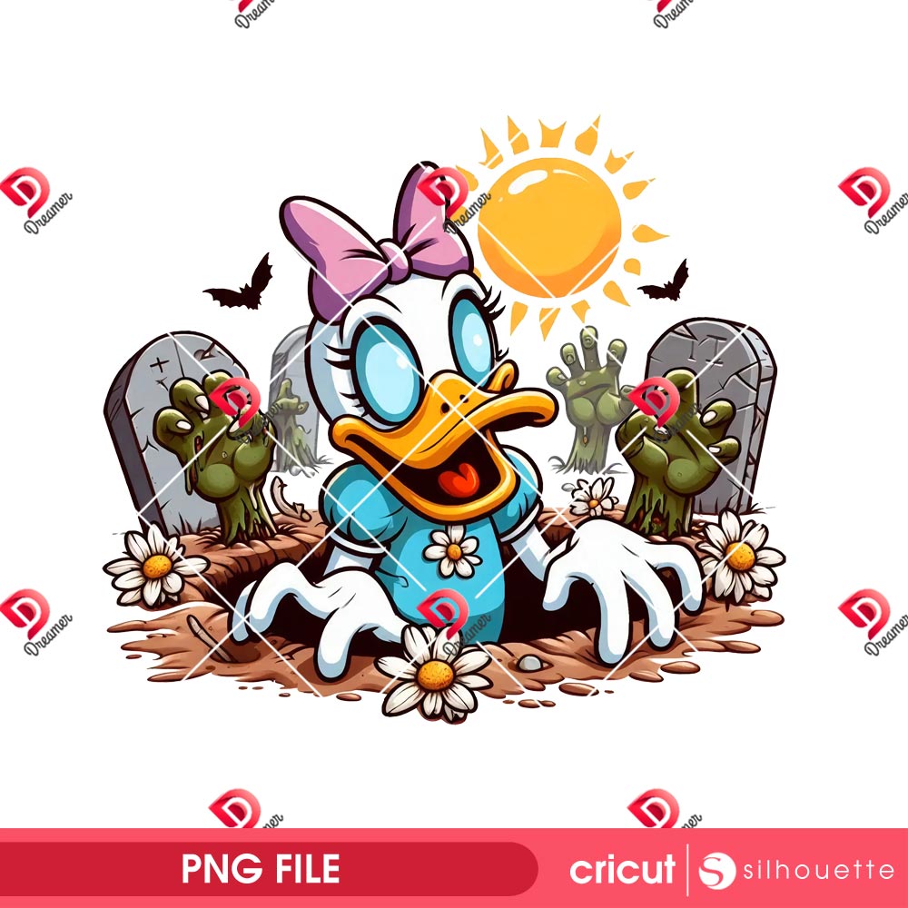 Disney Daisy Duck Zombie PNG, Halloween 2025 Disney Friends PNG, Horror Zombie Daisy Halloween PNG 2 Disney Daisy Duck Zombie PNG, Halloween 2025 Disney Friends PNG, Horror Zombie Daisy Halloween PNG