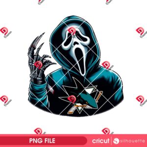 Ghostface San Jose Sharks PNG, Killer Hockey Sport PNG, Horror Characters Ghostface Scream NHL PNG 5 Ghostface San Jose Sharks PNG, Killer Hockey Sport PNG, Horror Characters Ghostface Scream NHL PNG