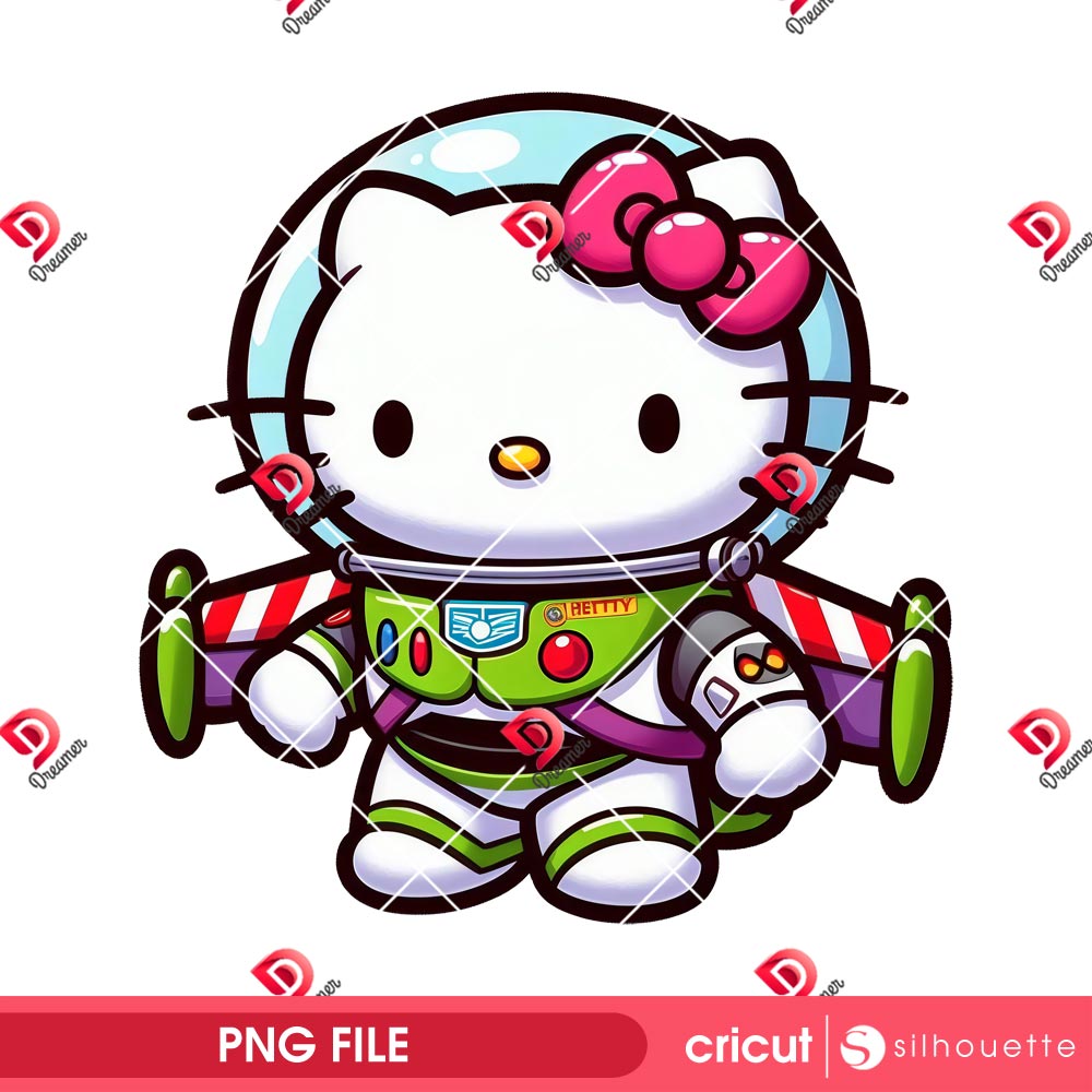 Hello Kitty Buzz Lightyear PNG, Toy Story Character Hello Kitty PNG Bundle 3 Hello Kitty Buzz Lightyear PNG, Toy Story Character Hello Kitty PNG Bundle