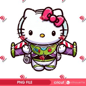 Hello Kitty Buzz Lightyear PNG, Toy Story Character Hello Kitty PNG Bundle 8 Hello Kitty Buzz Lightyear PNG, Toy Story Character Hello Kitty PNG Bundle
