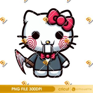 Bundle Hello Kitty Horror Killers Halloween PNG, Hello Kitty Horror Friends Movie PNG Bundle 41 Hello Kitty Jigsaw Halloween 2025 PNG, Horror Billy The Puppet Kawaii Cartoon Halloween PNG