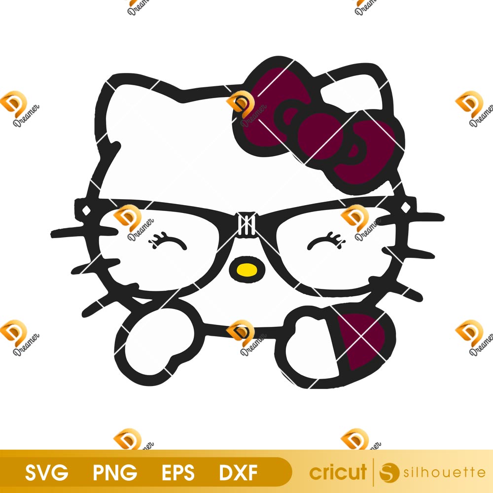 Hello Kitty SVG PNG, Cute Cartoon SVG PNG, Kawaii Character SVG PNG 2 Hello Kitty SVG PNG, Cute Cartoon SVG PNG, Kawaii Character SVG PNG