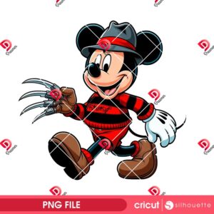 Mickey Halloween PNG Bundle, Disney Horror Character Mickey Mouse PNG, Disney Halloween 2026 PNG Bundle 38 Mickey Freddy Halloween 2025 PNG, Disney Horror Killer Halloween 2025 PNG, Mickey Mouse X Freddy Krueger PNG