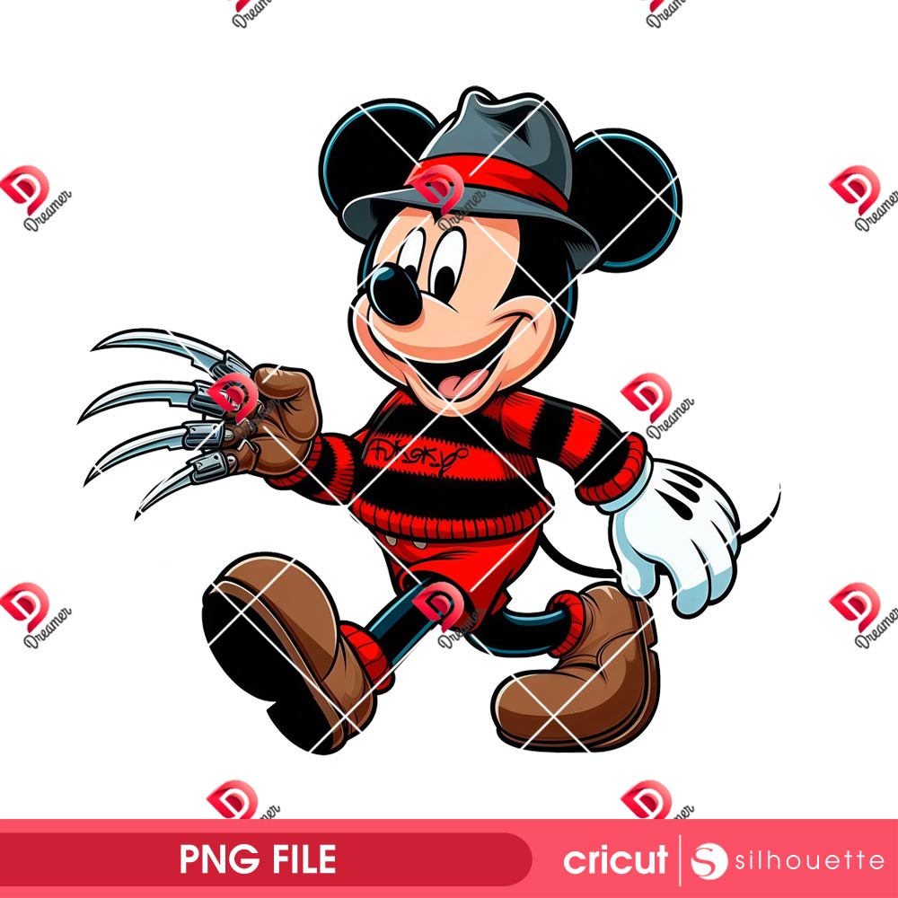 Mickey Halloween PNG Bundle, Disney Horror Character Mickey Mouse PNG, Disney Halloween 2026 PNG Bundle 10 Mickey Freddy Halloween 2025 PNG, Disney Horror Killer Halloween 2025 PNG, Mickey Mouse X Freddy Krueger PNG