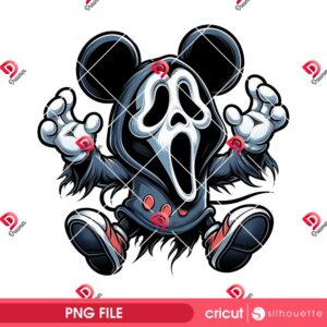 Mickey Halloween PNG Bundle, Disney Horror Character Mickey Mouse PNG, Disney Halloween 2026 PNG Bundle 45 Mickey Ghostface Scream PNG, Disney Mickey Halloween 2025 PNG, Horror Disney Mouse Halloween PNG
