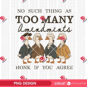 No Such Thing As Too Many Amendments PNG