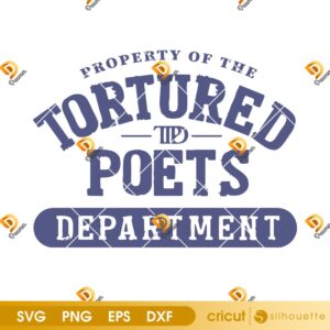 Property Of The Tortured Poets Department SVG PNG, Taylor Swift SVG PNG, TTPD SVG PNG Design