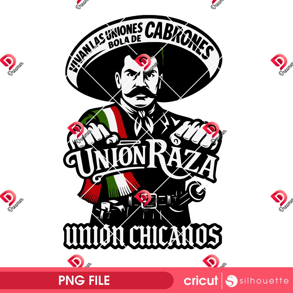 Union Raza SVG PNG EPS DXF, Union Chicanos SVG PNG 1 Union Raza SVG PNG EPS DXF, Union Chicanos SVG PNG