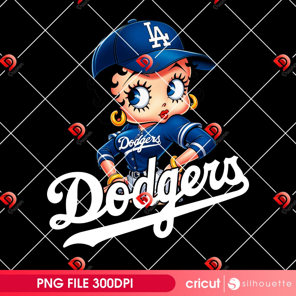 Betty Boop Fan Dodgers PNG, Los Angeles Dodgers Baseball Cute Betty Boop PNG 2 Betty Boop Fan Dodgers PNG Los Angeles Dodgers Baseball Cute Betty Boop PNG 1