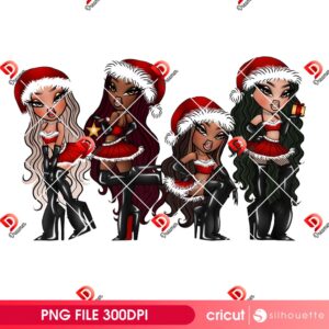 Bratz Christmas 2025 PNG Design