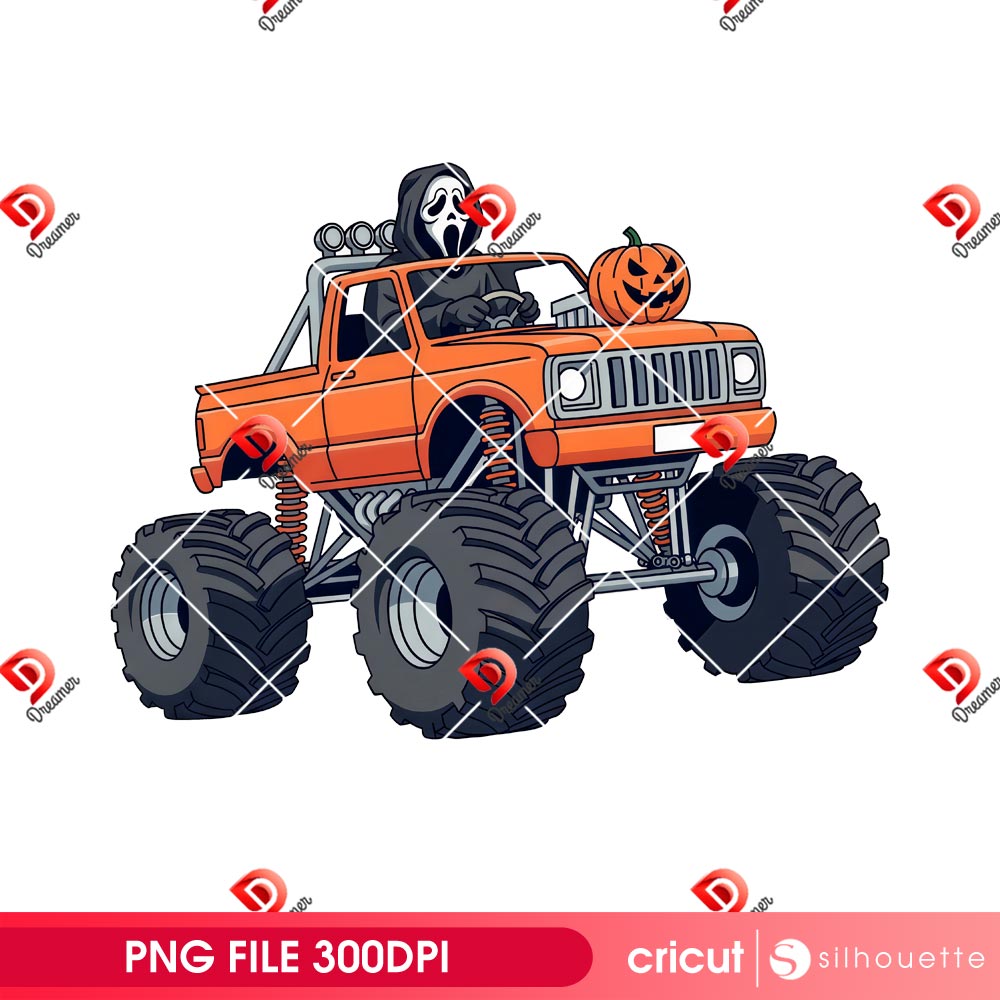 Bundle Horror Killers Driving Monster Truck PNG, Horror Characters Halloween PNG, Pumpkin Monster Truck Halloween PNG 3 Bundle Horror Killers Driving Monster Truck PNG, Horror Characters Halloween PNG, Pumpkin Monster Truck Halloween PNG