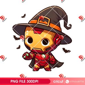 Bundle Superhero Witches Halloween PNG, Superhero Spooky Season PNG Bundle
