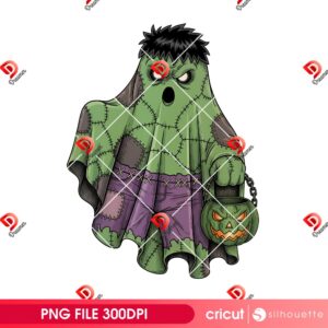 Bundle Superhero Ghost Halloween PNG, Superhero Cartoon Ghost PNG Bundle 11 Halloween Cartoon Superhero Hulk PNG, Cute Hulk Ghost Halloween PNG