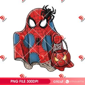 Bundle Superhero Ghost Halloween PNG, Superhero Cartoon Ghost PNG Bundle 9 Halloween Cartoon Superhero Spiderman PNG, Cute Spiderman Ghost Halloween PNG