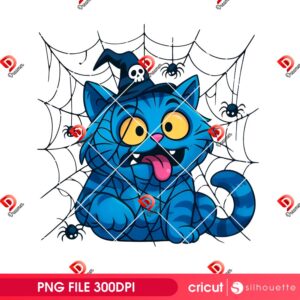 Huntrix Halloween Derpy Tiger PNG, Spooky Halloween Kpop Demon Hunter PNG