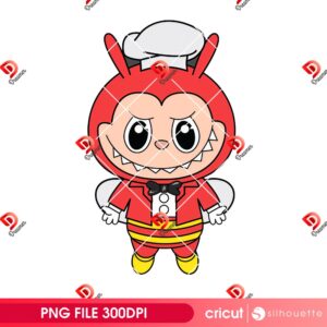 Labeebee PNG, Funny Jollibee Labubu PNG, The Monster Labubu Sticker PNG