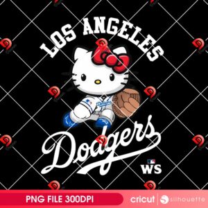 80+ Hello Kitty Los Angeles Dodgers PNG, All Designs LA Dodgers Hello Kitty by SVG Dreamer 121 Los Angeles Dodgers Hello Kitty Player PNG, MLB LA Dodgers Kitty Baseball Design PNG