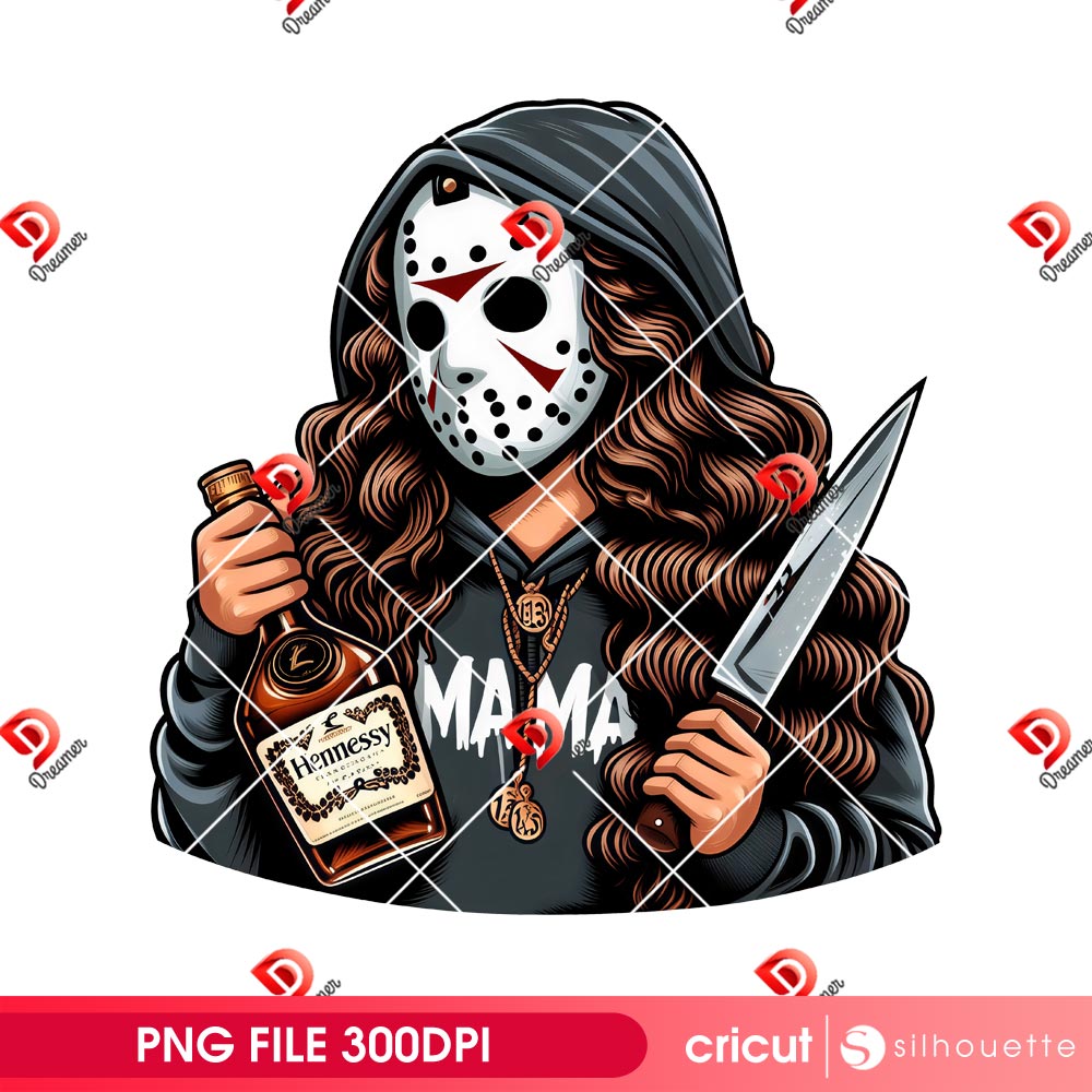Mama Jason With Hennessy Bottle PNG, Bundle Mama Jason Voorhees Halloween PNG, Horror Killers Mama PNG 2 Mama Jason With Hennessy Bottle PNG, Bundle Mama Jason Voorhees Halloween PNG, Horror Killers Mama PNG