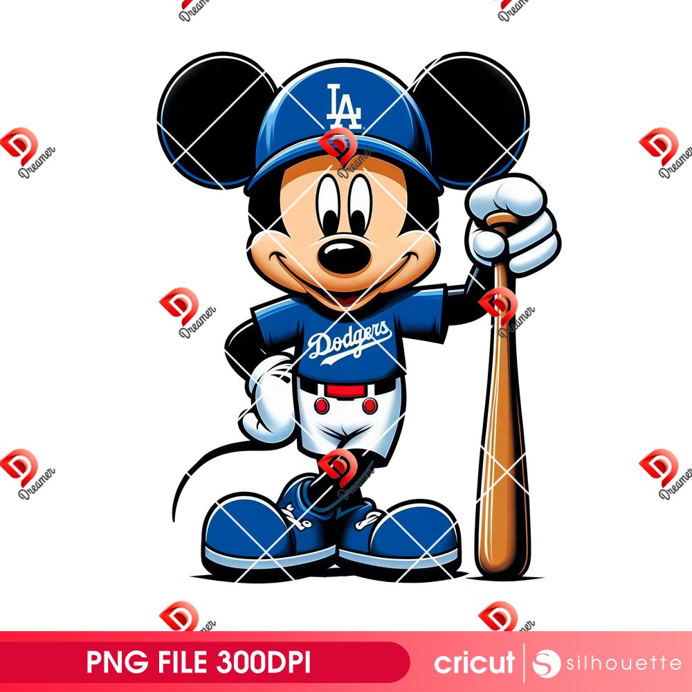 Retro Disney Mickey Mouse Fan Dodgers PNG, Los Angeles Dodgers Baseball Mickey Player PNG 1 Retro Disney Mickey Mouse Fan Dodgers PNG, Los Angeles Dodgers Baseball Mickey Player PNG