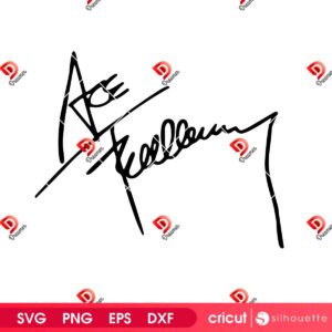 Ace Frehley Signature SVG PNG, RIP Ace Frehley SVG PNG EPS DXF