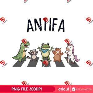 Antifa Portland Frog PNG, Abolish ICE Anti Fascism Protest PNG, Resist Portland PNG