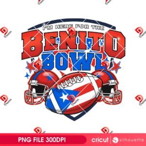 Benito Bowl Football PNG, Here For The Benito Bowl PNG, Puerto Rican Football PNG