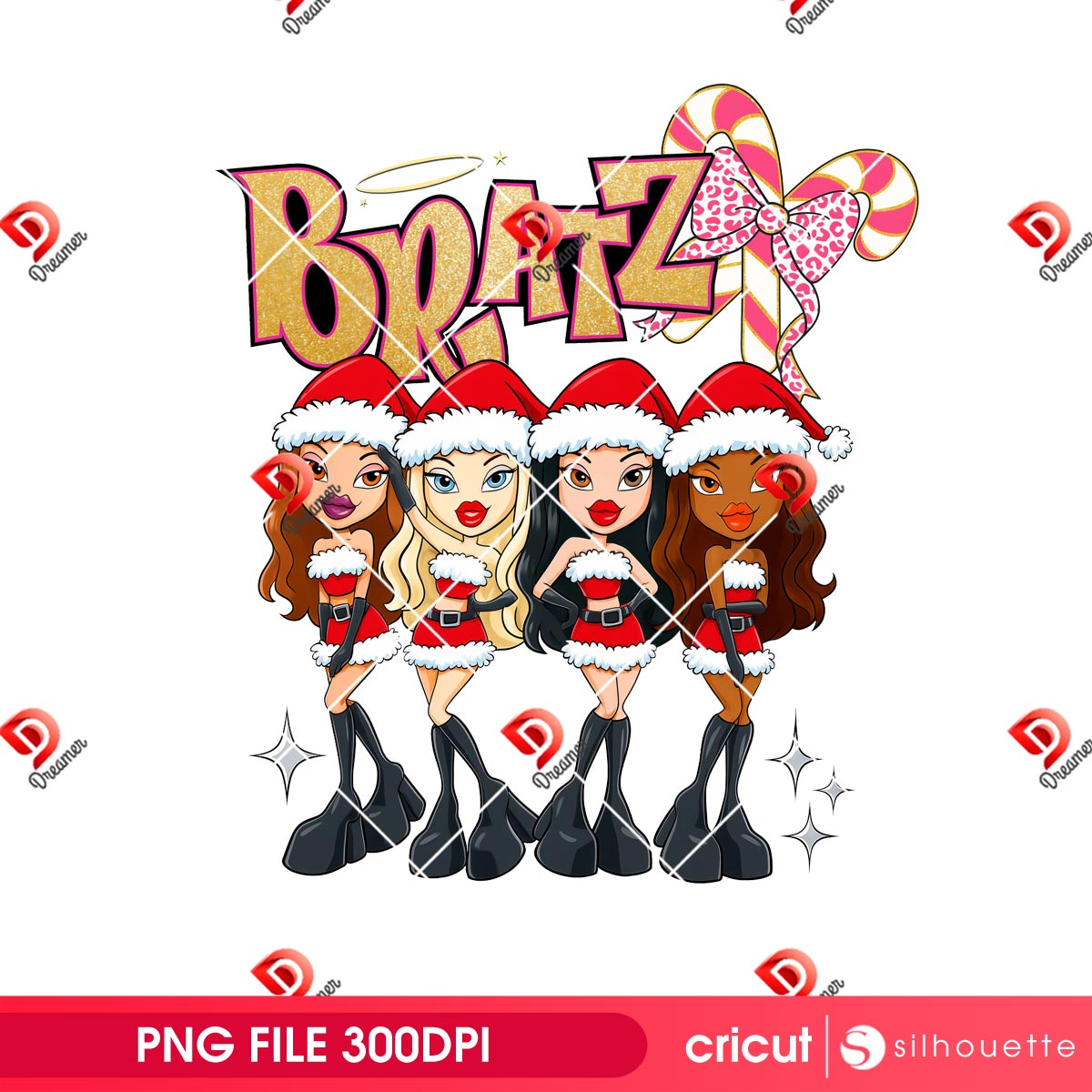 Bratz Krol G Merry Christmas PNG Digital File 1 Bratz Krol G Merry Christmas PNG Digital File