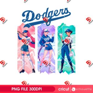 Bundle Huntrix LA Dodgers PNG, Kpop Demon Hunters PNG, Los Angeles Dodgers Saja Boys Saja Girls PNG