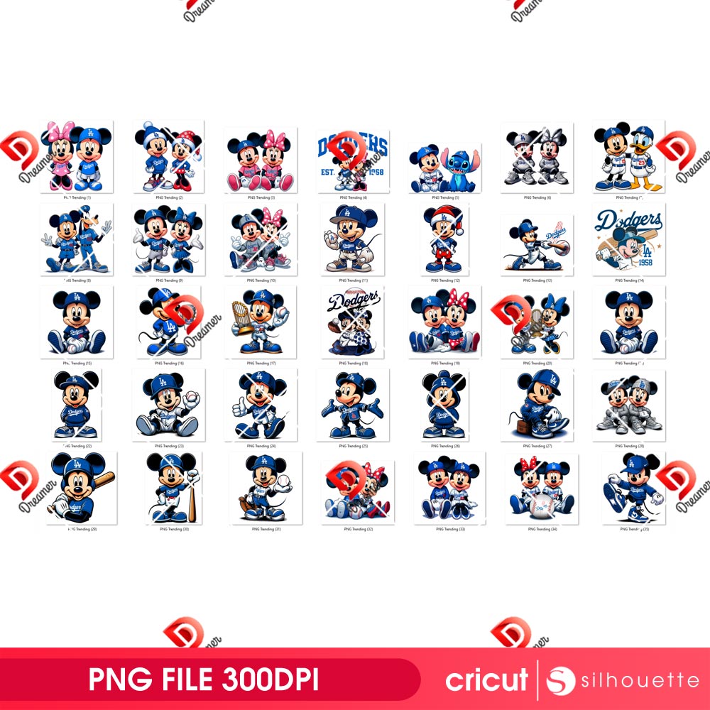 Bundle Mickey Mouse LA Dodgers PNG, Los Angeles Dodgers Disney Friends PNG Bundle, Mickey Baseball PNG 1 Bundle Mickey Mouse LA Dodgers PNG, Los Angeles Dodgers Disney Friends PNG Bundle, Mickey Baseball PNG