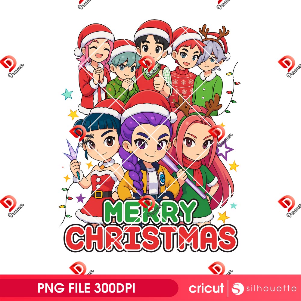 Christmas Kpop Demon Hunters PNG, Saja Boys And Saja Girls Christmas PNG, Huntrix Kpop PNG 1 Christmas Kpop Demon Hunters PNG, Saja Boys And Saja Girls Christmas PNG, Huntrix Kpop PNG