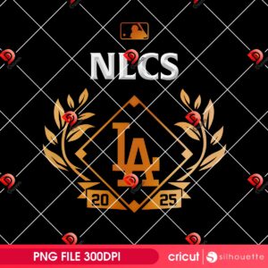 Dodgers 2025 NLCS PNG, World Series Champions 2025 Los Angeles Dodgers PNG